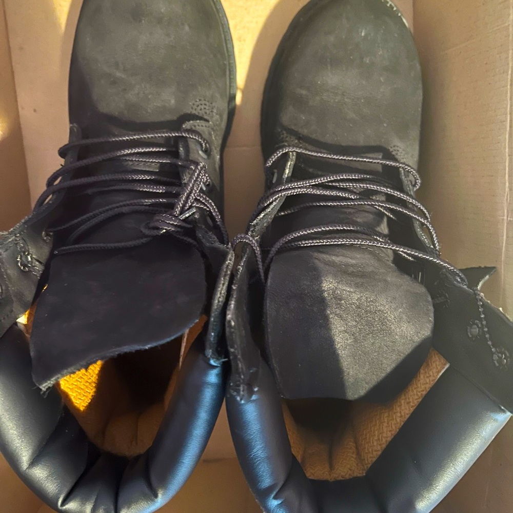 Black Timberland Boots